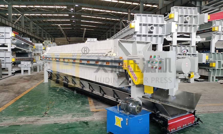 皮帶輸送一體壓濾機